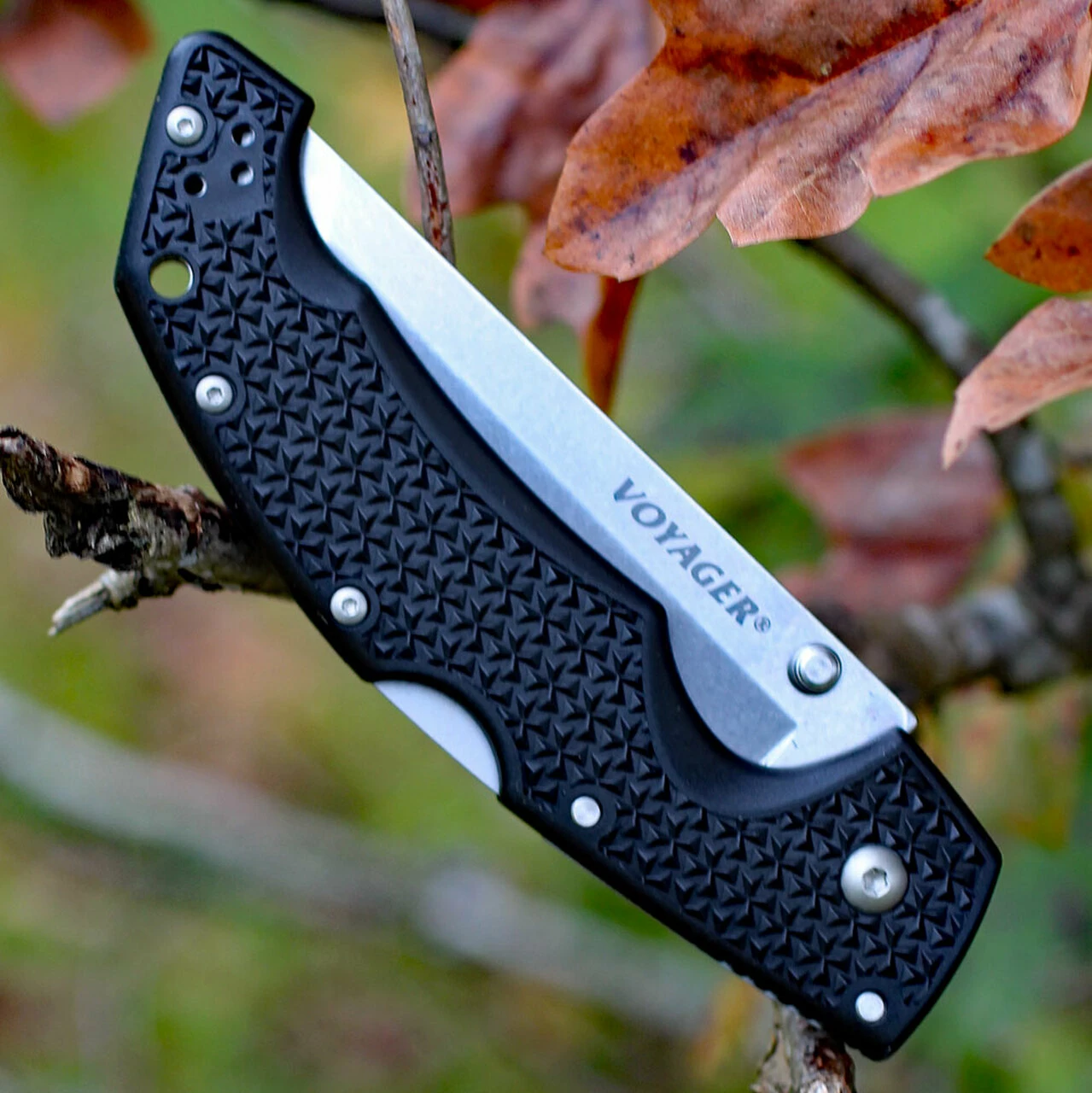 Top 10 ๐ Cold Steel 29AT Large Voyager Tanto Point, 4" AUS10A Plain Blade, Black Grive-Ex Handle ๐งจ 3 Top 10 ๐ Cold Steel 29AT Large Voyager Tanto Point, 4" AUS10A Plain Blade, Black Grive-Ex Handle ๐งจ - Image 3