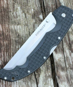 New ✨ Cold Steel Voyager XL 29AXTS, 5 1/2" Tanto AUS-10A Stonewash Blade, Black Griv-Ex Handle 🎁 -Automatic Knives shop 29axts 1 55429.1566586213