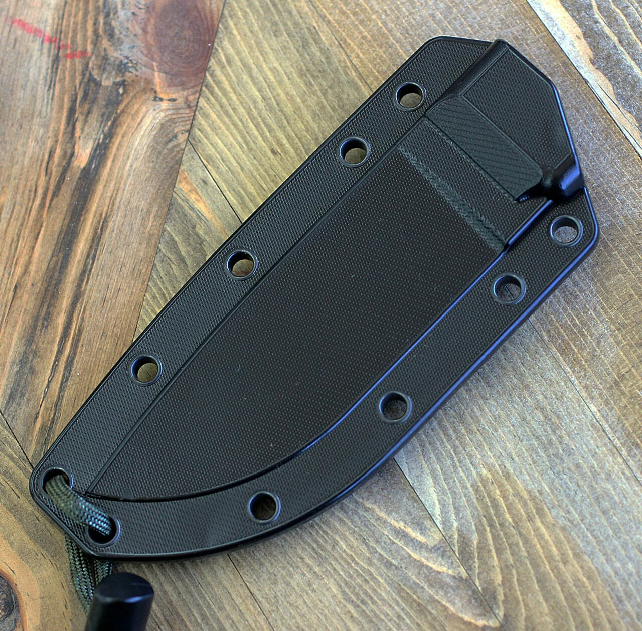 Best Pirce 🎉 ESEE Knives, 4P-CP-MB, Sharpened Top Edge, Plain Edge, Micarta Handle, Black Molly Back, Black Molded Sheath and Clip Plate 🎉 2 Best Pirce 🎉 ESEE Knives, 4P-CP-MB, Sharpened Top Edge, Plain Edge, Micarta Handle, Black Molly Back, Black Molded Sheath and Clip Plate 🎉 - Image 2