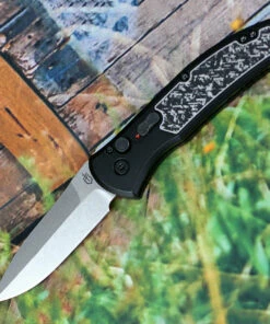 Budget 🧨 Gerber Empower Auto 30-001323, 3.25" Stonewash CPM-S30V Plain Blade, Black Aluminum Handle ❤️