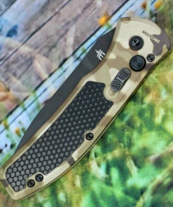 Flash Sale 😀 Gerber Empower Auto 30-001621, 3.25" Black CPM-S30V Plain Blade, Multicam-Arid Aluminum Handle ❤️ -Automatic Knives shop 30 001621.5 89776.1566586403