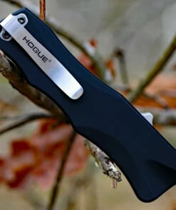 Hot Sale 🎉 Hogue 34000 OTF, 3.5" CPM154 Tanto Plain Blade, Matte Black Aluminum Handle ⌛ -Automatic Knives shop 34000.2 1 43375.1566586144