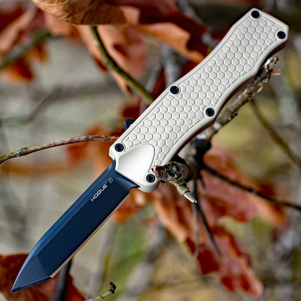 Coupon 🤩 Hogue 34005 OTF, 3.5" CPM154 Tanto Plain Blade, Matte Desert Sand Aluminum Handle 🎁 1 Coupon 🤩 Hogue 34005 OTF, 3.5" CPM154 Tanto Plain Blade, Matte Desert Sand Aluminum Handle 🎁