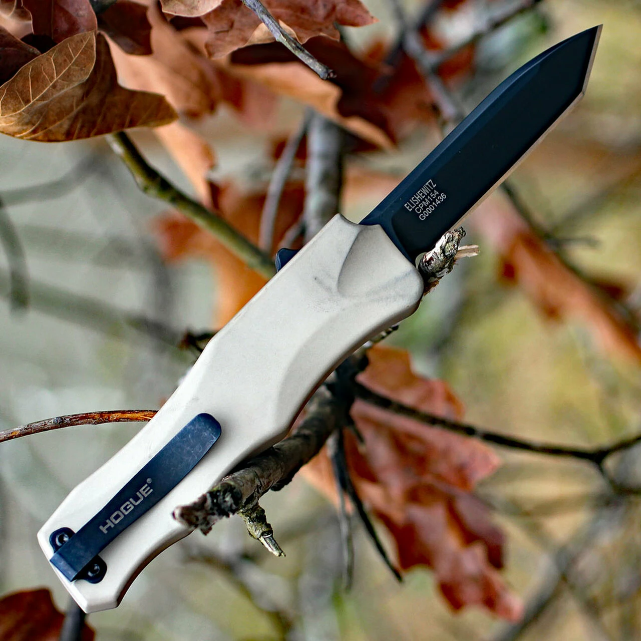 Coupon 🤩 Hogue 34005 OTF, 3.5" CPM154 Tanto Plain Blade, Matte Desert Sand Aluminum Handle 🎁 2 Coupon 🤩 Hogue 34005 OTF, 3.5" CPM154 Tanto Plain Blade, Matte Desert Sand Aluminum Handle 🎁 - Image 2