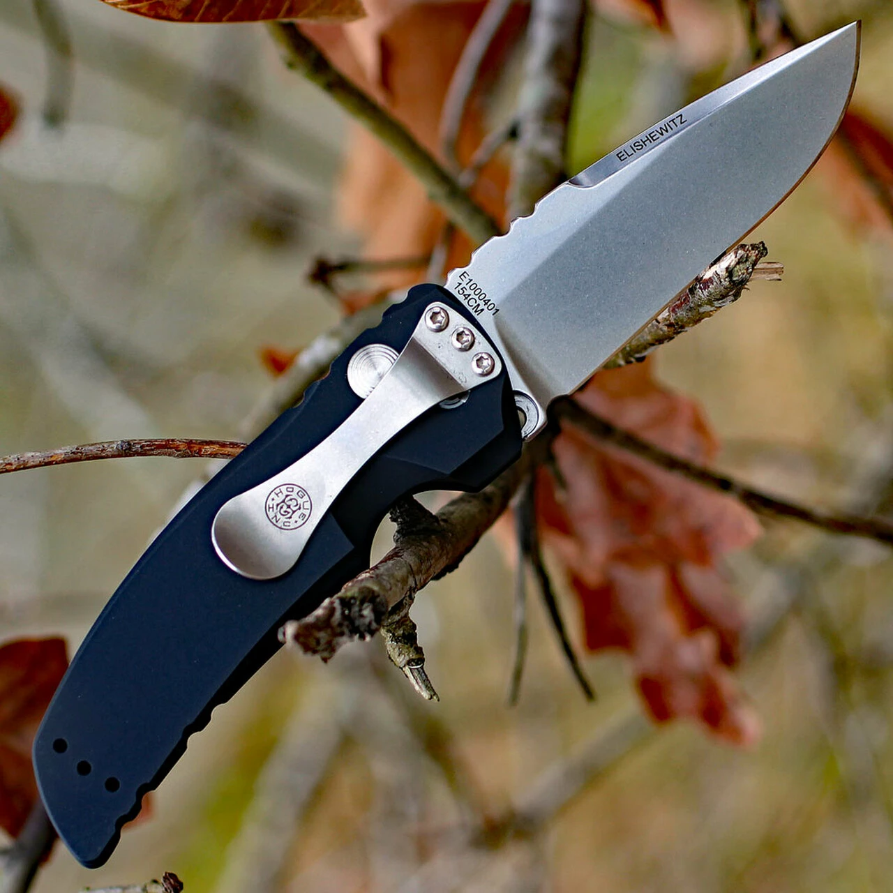 Promo 🌟 Hogue 34136 EX-A01, 3.5" 154CM Drop Point Plain Blade, Matte Black Aluminum Handle 🔔 2 Promo 🌟 Hogue 34136 EX-A01, 3.5" 154CM Drop Point Plain Blade, Matte Black Aluminum Handle 🔔 - Image 2