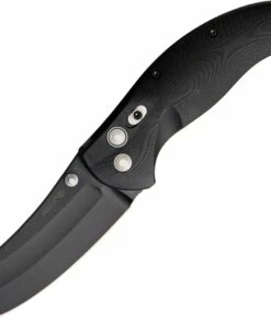 Promo 🎁 Hogue 34450 EX-04 4" Folder Upswept Blade Black Finish G-10 Frame - Solid Black 🌟