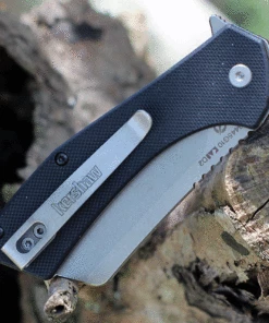 Budget 🌟 Kershaw Knives Kershaw Static Cleaver - Gray G-10 (2.80" Satin) 3445G10 ❤️ -Automatic Knives shop 3445g10.3 20862.1629818453