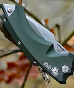 Cheap 👍 Hogue 34531 EX-A05, 3.5" 154CM Spear Point Plain Blade, Matte OD Green Aluminum Handle 🌟 -Automatic Knives shop 34531 40876.1566586172