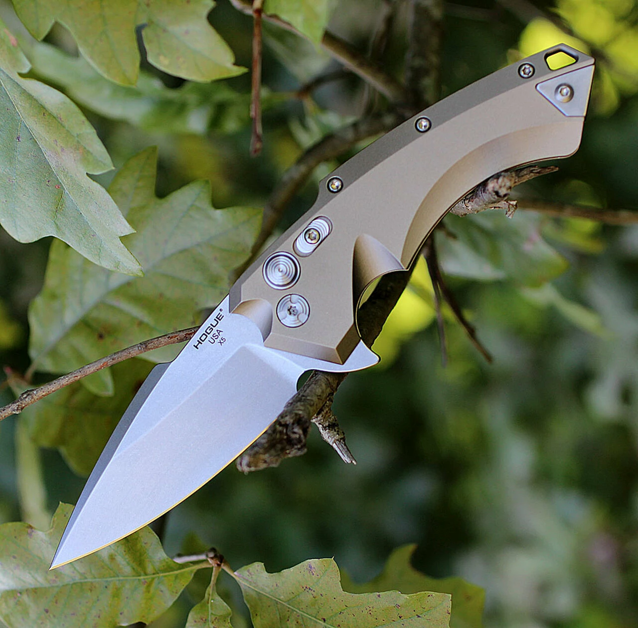 Best Sale 👏 Hogue 34574 X5 Folder, 3.5" CPM154 Plain Blade, Flat Dark Earth Aluminum Handle 😍 1 Best Sale 👏 Hogue 34574 X5 Folder, 3.5" CPM154 Plain Blade, Flat Dark Earth Aluminum Handle 😍