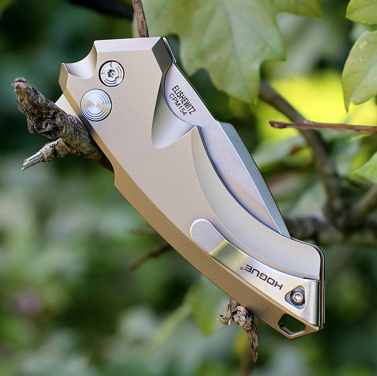 Best Sale 👏 Hogue 34574 X5 Folder, 3.5" CPM154 Plain Blade, Flat Dark Earth Aluminum Handle 😍 4 Best Sale 👏 Hogue 34574 X5 Folder, 3.5" CPM154 Plain Blade, Flat Dark Earth Aluminum Handle 😍 - Image 4