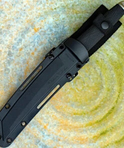 Flash Sale 💯 Cold Steel 35AC Magnum Tanto II in San Mai, 7.5" VG-10 Plain Blade, Black Kray-Ex™ Handle 🧨 -Automatic Knives shop 35ac 57544.1566585996