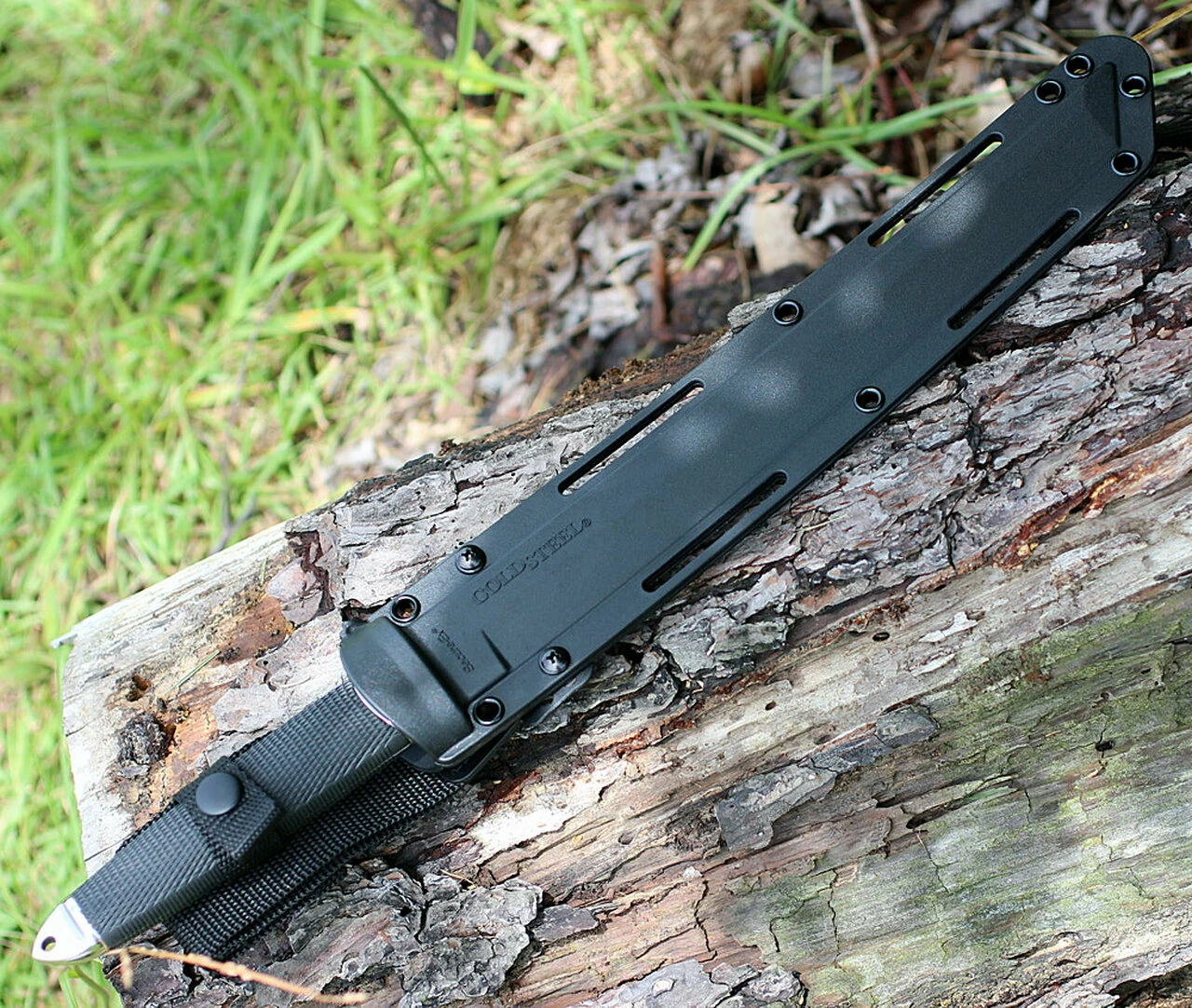 New 🌟 Cold Steel 35AE Magnum Tanto XII in San Mai, 12" VG-10 Tanto Blade, Black Kray-Ex Handle 👏 3 New 🌟 Cold Steel 35AE Magnum Tanto XII in San Mai, 12" VG-10 Tanto Blade, Black Kray-Ex Handle 👏 - Image 3