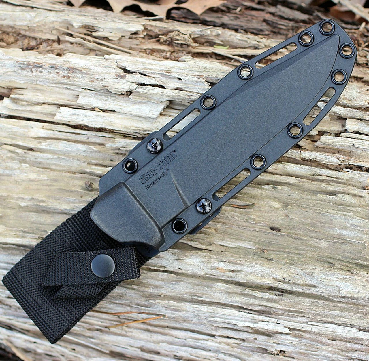 Outlet ⭐ Cold Steel 35AN SRK in San Mai, 6" VG-10 Plain Blade, Black Kray-Ex™ Handle 🔥 3 Outlet ⭐ Cold Steel 35AN SRK in San Mai, 6" VG-10 Plain Blade, Black Kray-Ex™ Handle 🔥 - Image 3