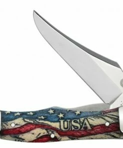 Cheapest ✔️ Case Kickstart Mid-Folding Hunter 36035 Vintage Flag Series (61265L SS) 🛒
