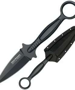 Best Sale ✔️ Cold Steel Drop Forged Battle Ring II 36MF, 3 1/2" 52100 High Carbon Fixed Blade ⭐