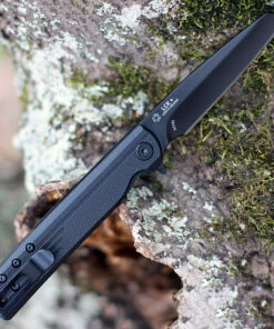 Cheap 😍 CRKT LCK+ Linerlock Blackout, 3.25" Black Oxide Coated 8Cr13MoV Stainless Tanto Blade, Black GRN Handles 😍 -Automatic Knives shop 3802K.1 22830.1612457862
