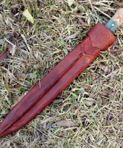 Brand new 🔔 Condor Primitive Bush Machete, 12" Satin 1075 Carbon Steel Blade, Black Linen Micarta Handle, Brown Leather Sheath ✨ 5 Brand new 🔔 Condor Primitive Bush Machete, 12" Satin 1075 Carbon Steel Blade, Black Linen Micarta Handle, Brown Leather Sheath ✨ -Automatic Knives shop 390212hc 79785.1566586167