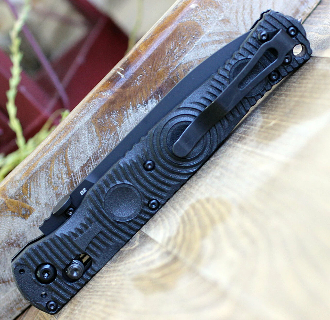 Promo ๐งจ Benchmade Knives Benchmade 391BK SOCP Tactical Folder, 4.47" D2 Steel Balck Plain Blade, CF-Elite Handle ๐ 4 Promo ๐งจ Benchmade Knives Benchmade 391BK SOCP Tactical Folder, 4.47" D2 Steel Balck Plain Blade, CF-Elite Handle ๐ - Image 4