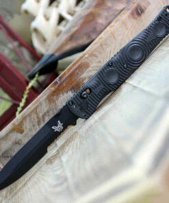 Brand new 👏 Benchmade Knives Benchmade 391SBK SOCP Tactical Folder, 4.47" D2 Steel Balck ComboEdge, CF-Elite Handle 💯