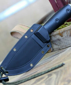 New 🤩 ESEE Knives ESEE-3 3PMS35V-001, 3.88" S35VN Stonewash Plain Blade, Black G10 3D Handle, Black Sheath ✔️ -Automatic Knives shop 3PM35V 001.2 33406.1581973820