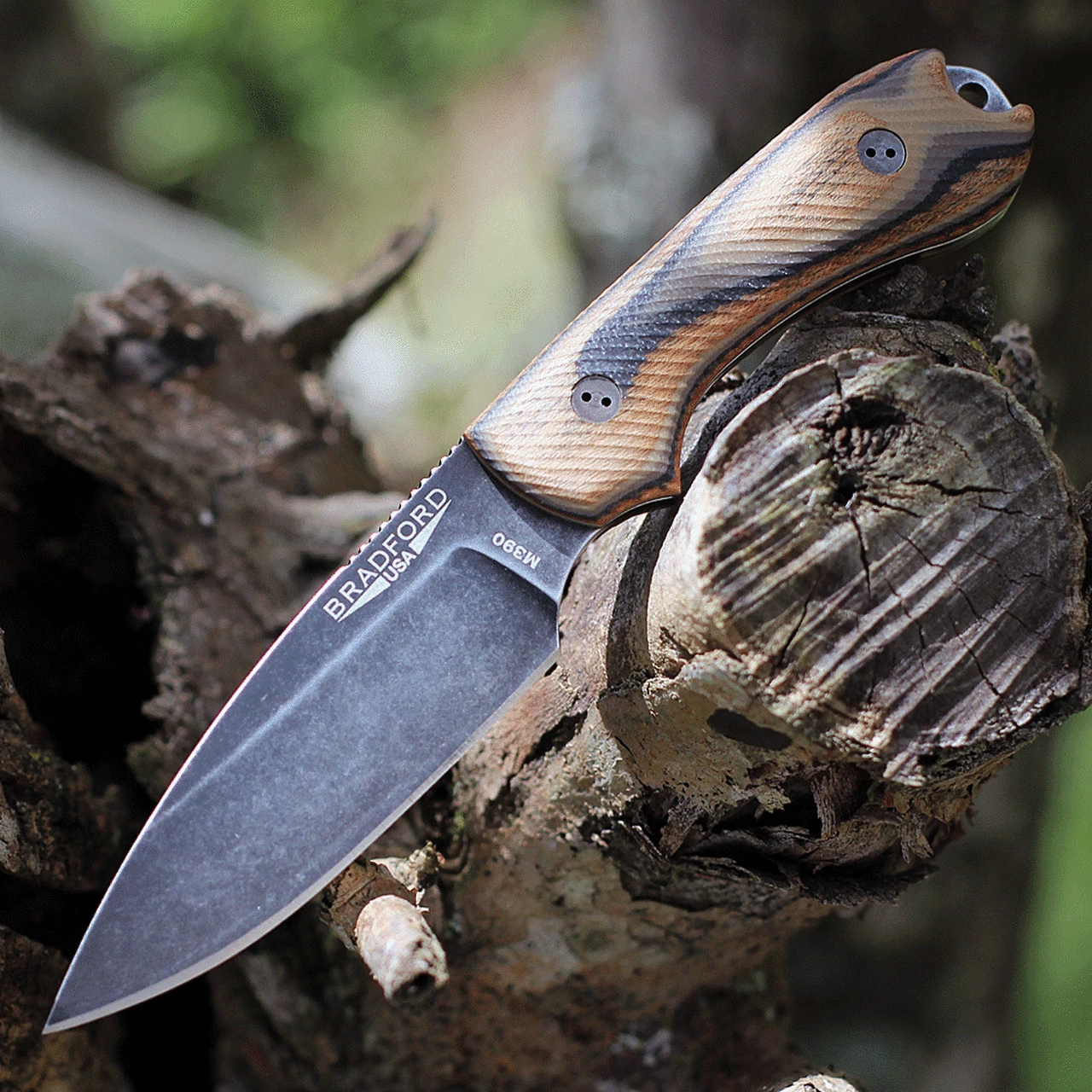 Hot Sale 🔥 Bradford Guardian 3-3D G-Wood Micarta (3.5" Nimbus M390) 3S-115N 👍 1 Hot Sale 🔥 Bradford Guardian 3-3D G-Wood Micarta (3.5" Nimbus M390) 3S-115N 👍