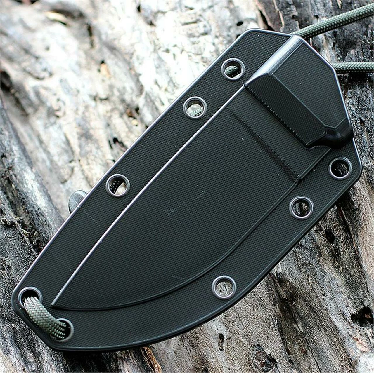 Best Pirce ⭐ ESEE Knives ESEE 3MIL-S-B, Combo Edge, Black Molded Sheath with MOLLE Back 🔥 2 Best Pirce ⭐ ESEE Knives ESEE 3MIL-S-B, Combo Edge, Black Molded Sheath with MOLLE Back 🔥 - Image 2