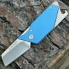 Best Sale 🔔 Kershaw Knives Kershaw 4036BLU Pub, 1.6" 8Cr13MoV Plain Blade, Blue Aluminum Handles ⌛