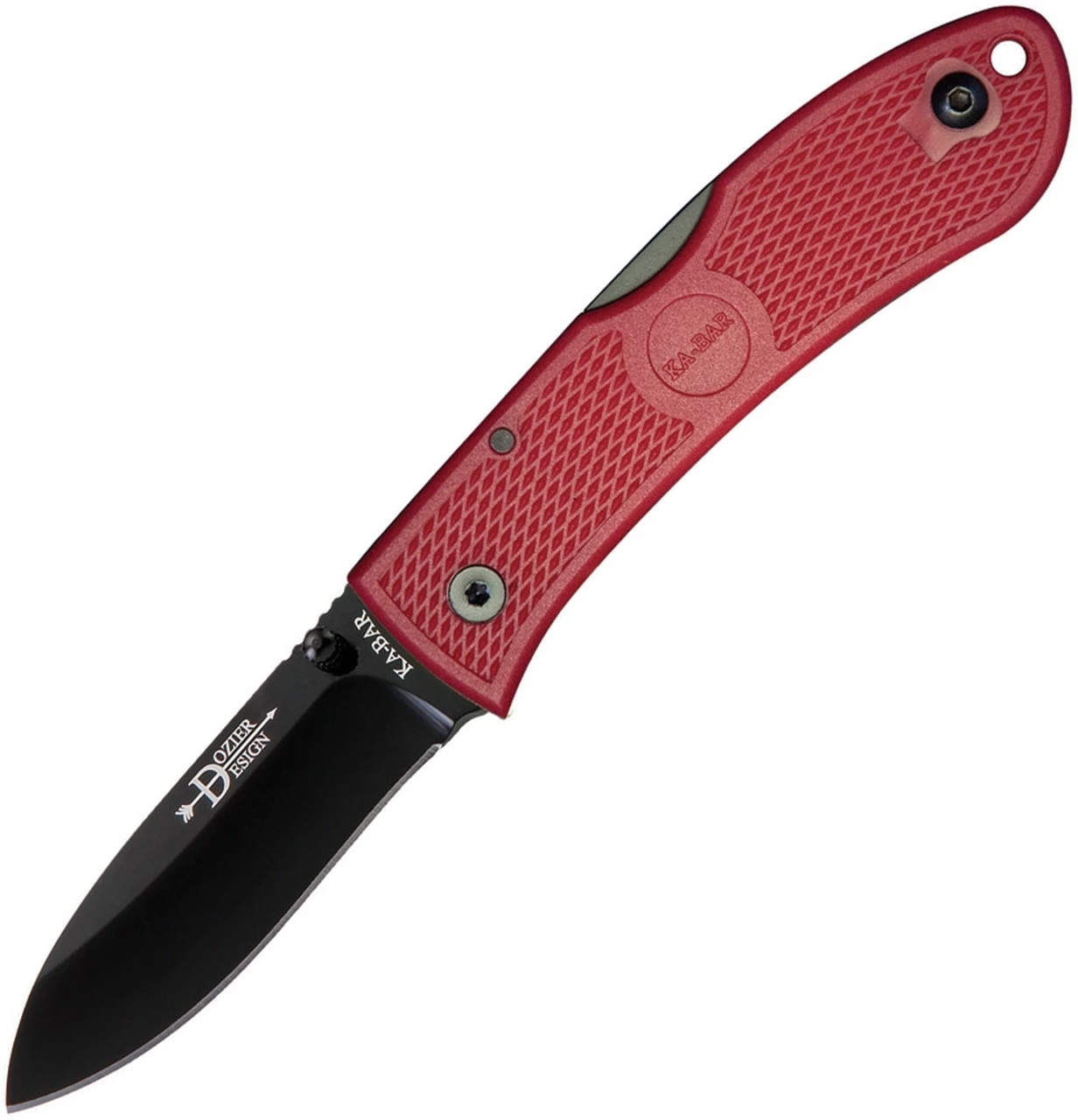 Best Sale 😍 Ka-Bar Dozier Folding Hunter, Red KA4062RD, 3" AUS 8A Stainless Steel Plain Blade, Red Zytel Handle 👏 1 Best Sale 😍 Ka-Bar Dozier Folding Hunter, Red KA4062RD, 3" AUS 8A Stainless Steel Plain Blade, Red Zytel Handle 👏