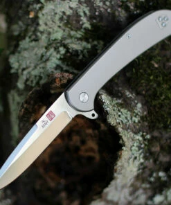 Cheap 🔔 Al Mar Ultralight Titanium Framelock, 4116 4" TC4 Titanium, Plain Blade, Titanium Handle 👍