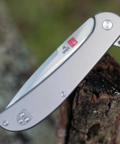 Cheap 🔔 Al Mar Ultralight Titanium Framelock, 4116 4" TC4 Titanium, Plain Blade, Titanium Handle 👍 -Automatic Knives shop 4116.4 08165.1598894478