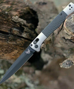 Best deal ❤️ Benchmade Knives Benchmade 4170BK Auto Fact, 3.95" Black DLC Coated CPM-S90V Spear-point Blade, Aluminum w/Carbon Fiber inlays Handle ✨