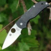 Best Sale 🎉 Spyderco Knives Spyderco Native 5 Fluted Carbon Fiber C41CFFP5, 2.95" CPM S90V Plain Blade 👏