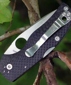 Best Sale 🎉 Spyderco Knives Spyderco Native 5 Fluted Carbon Fiber C41CFFP5, 2.95" CPM S90V Plain Blade 👏 7 Best Sale 🎉 Spyderco Knives Spyderco Native 5 Fluted Carbon Fiber C41CFFP5, 2.95" CPM S90V Plain Blade 👏 -Automatic Knives shop 41cffp5.2 95456.1566585911