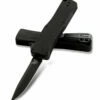 Best reviews of 🛒 Benchmade Knives Benchmade 4850BK-1 OM OTF, 2.475" CPM-S30V Black DLC Plain Blade, Black Aluminum Handle 🔔