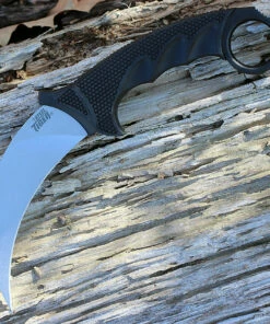 Cheapest 🤩 Cold Steel 49KST Steel Tiger Karambit, 4.75" AUS 8 Plain Blade, Black Griv-Ex Handle 😀