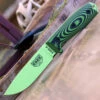 Best reviews of 🧨 ESEE Knives ESEE-4 4PVG-007 4.5" 1095 Carbon Steel Venom Green Plain Blade, Green/Black G10 3D Handle, Black Sheath 💯