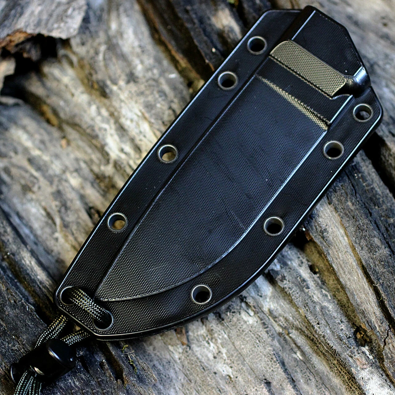 Best Sale ⭐ ESEE Knives 4S-MB-B (4.1 Black Combo) Sheath and MOLLE Back 🧨 2 Best Sale ⭐ ESEE Knives 4S-MB-B (4.1 Black Combo) Sheath and MOLLE Back 🧨 - Image 2