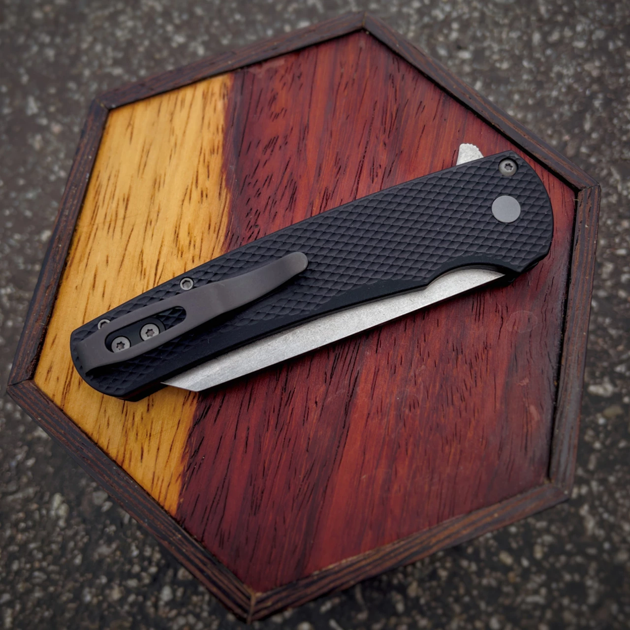 Best deal 👏 Pro-Tech Malibu Flipper - Blk Textured Alum (3.3" 20CV SW Reverse Tanto) 5205 🎁 5 Best deal 👏 Pro-Tech Malibu Flipper - Blk Textured Alum (3.3" 20CV SW Reverse Tanto) 5205 🎁 - Image 5