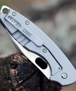 Best Sale 👍 CRKT 5317 Pilar III Folder, 2.97" 8Cr13MoV Satin Plain Blade, G10 / Stainless Steel Handle ✨ -Automatic Knives shop 5317.3 08957.1612463413