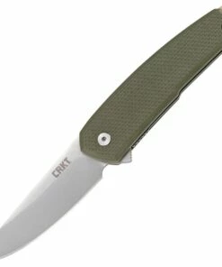 Cheapest ❤️ CRKT 5325 Tueto Assisted Opening, 3.28" 1.4116 Steel Satin Plain Edge, OD Green G10 Handle 🌟