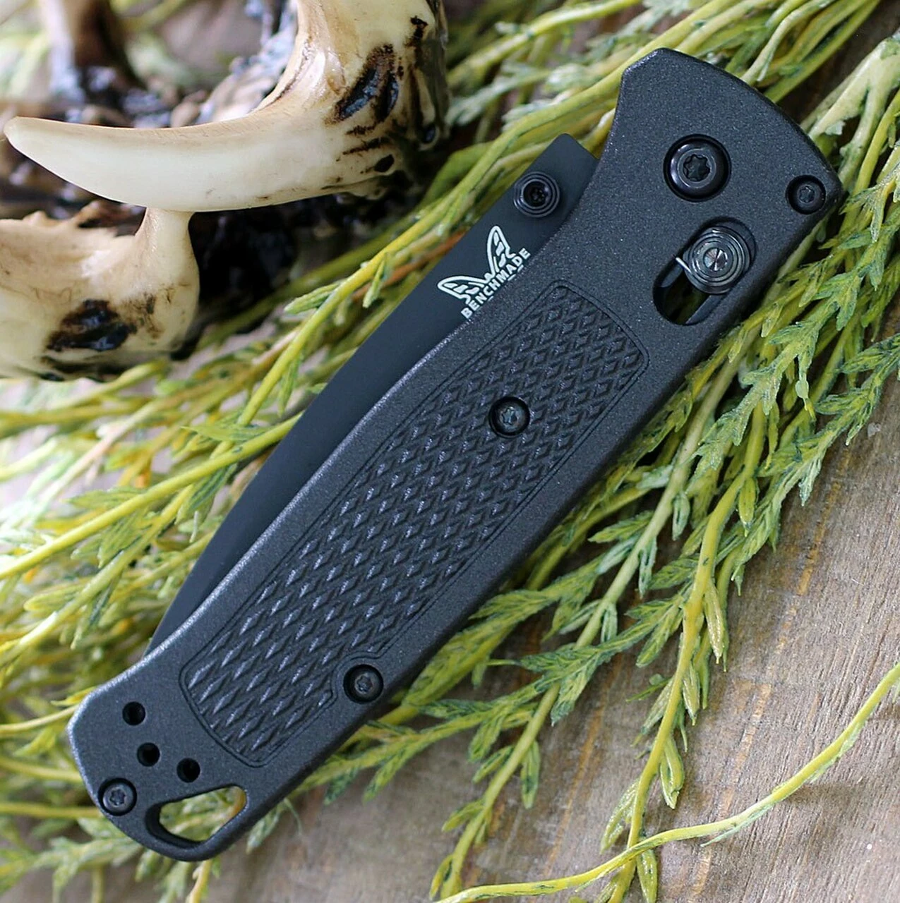 Budget ⭐ Benchmade Knives Benchmade Bugout 535SBK-2, 3.24" CPM-S30V Carbon Coated Part Serrated Blade, CF-Elite Handle 🔥 4 Budget ⭐ Benchmade Knives Benchmade Bugout 535SBK-2, 3.24" CPM-S30V Carbon Coated Part Serrated Blade, CF-Elite Handle 🔥 - Image 4
