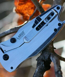 Deals 🎁 CRKT 5360 Largo Framelock Assisted Opening, 2.54 in 5Cr15MoV Plain Blade, 2Cr13 Handle 🛒 -Automatic Knives shop 5360.10 50161.1566585902