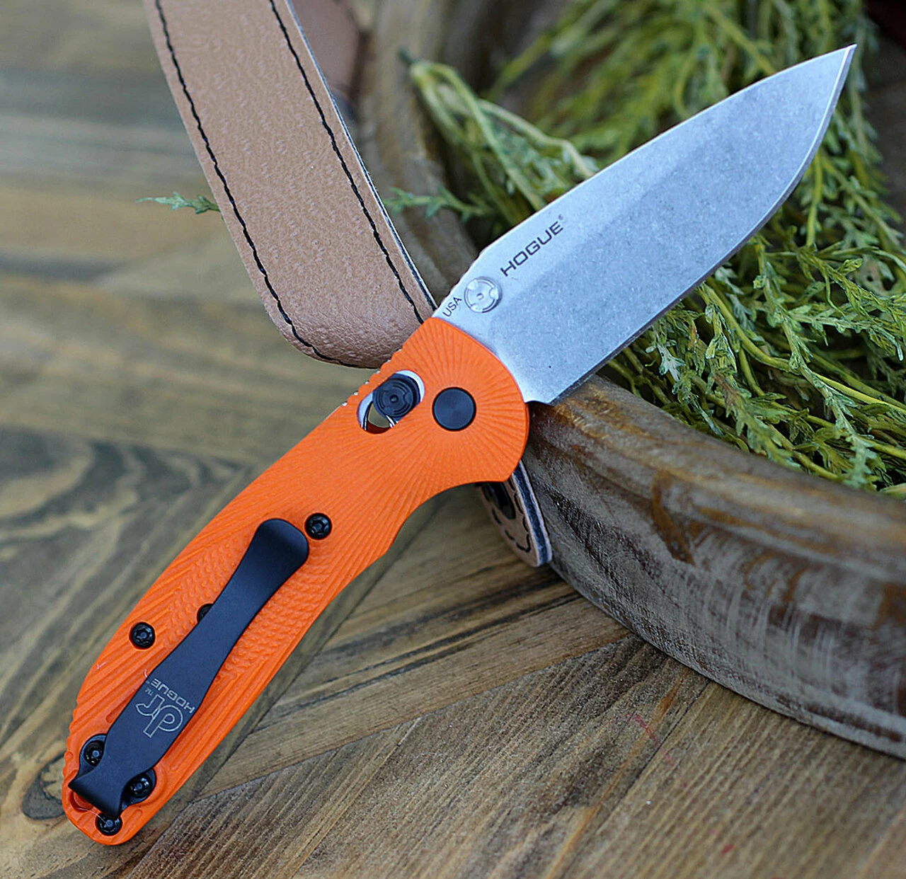 Brand new 🌟 Doug Ritter Knives and Gear Doug Ritter Mini-RSK® MK1-G2 Knifeworks Exclusive - Orange/ Stonewashed. ✔️ 2 Brand new 🌟 Doug Ritter Knives and Gear Doug Ritter Mini-RSK® MK1-G2 Knifeworks Exclusive - Orange/ Stonewashed. ✔️ - Image 2