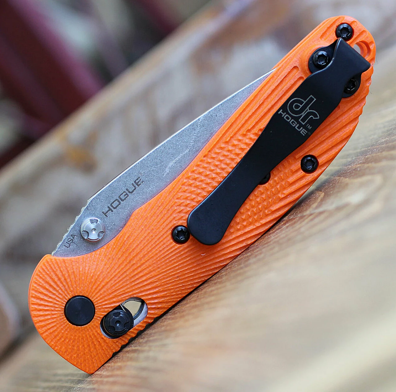 Brand new 🌟 Doug Ritter Knives and Gear Doug Ritter Mini-RSK® MK1-G2 Knifeworks Exclusive - Orange/ Stonewashed. ✔️ 4 Brand new 🌟 Doug Ritter Knives and Gear Doug Ritter Mini-RSK® MK1-G2 Knifeworks Exclusive - Orange/ Stonewashed. ✔️ - Image 4