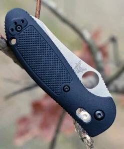 Hot Sale 🔥 Benchmade Knives Benchmade Mini Griptilian 555-S30V, 2.91" S30V Sheepsfoot Plain Blade, Black Noryl GTX Handle 🛒 -Automatic Knives shop 555 s30v.3 63543.1566586190