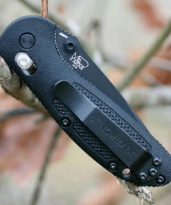 Cheap 👏 Benchmade Knives Benchmade Mini Griptilian 556BK-S30V, 2.91" S30V Black Drop Point Plain Blade, Black Noryl GTX Handle ⭐ -Automatic Knives shop 556bk s30v.1 87947.1566586206