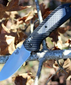 Best Pirce 🎉 Benchmade Knives Benchmade 560 FREEK, CPM-S30V Plain Blade, Warm Gray Grivory Handles ⌛