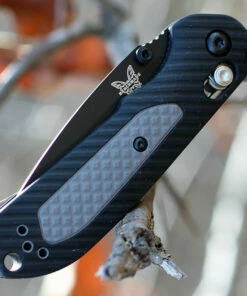 Discount 🎉 Benchmade Knives Benchmade 565BK Mini Freek, 3" CPM-S30V Plain Blade, Black/Gray Grivory Handle ✨ -Automatic Knives shop 565bk.2 10181.1566585916