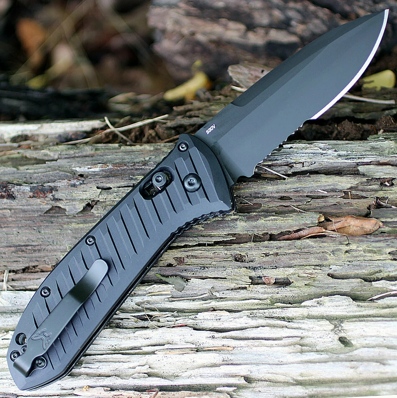 Best reviews of 👏 Benchmade Knives Benchmade BM5700SBK AUTO PRESIDIO II, 3.72" CPM-S30V SS Combo Blade, Anodized Handles 🔔 2 Best reviews of 👏 Benchmade Knives Benchmade BM5700SBK AUTO PRESIDIO II, 3.72" CPM-S30V SS Combo Blade, Anodized Handles 🔔 - Image 2