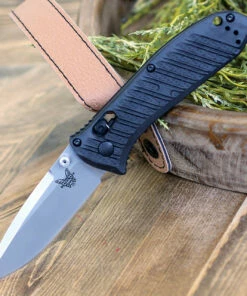 New 🎉 Benchmade Knives Benchmade 575-1 Mini Presidio II, 3.20" CPM-S30V Satin Plain Blade, CF-Elite Handle 💯